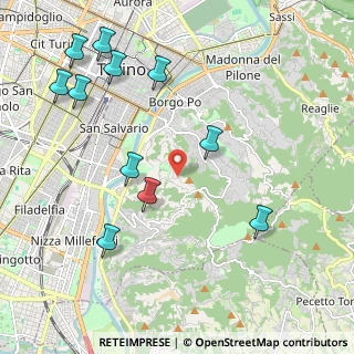 Mappa Strada Comunale da S. Vito a Revigliasco, 10133 Torino TO, Italia (2.44909)