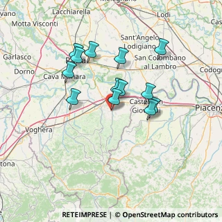 Mappa Frazione Monteveneroso, 27044 Canneto pavese PV, Italia (12.11615)