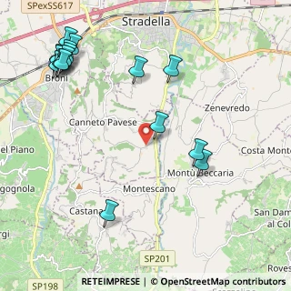 Mappa Frazione Monteveneroso, 27044 Canneto pavese PV, Italia (2.75313)