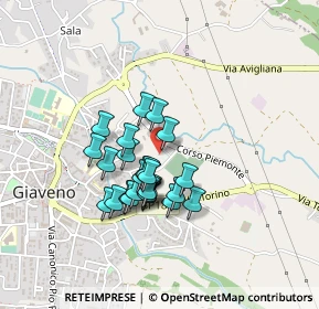 Mappa Piazza Don Calzolari, 10094 Giaveno TO, Italia (0.33077)
