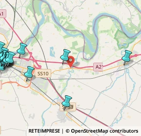 Mappa Frazione Fossadello, 29122 Roncaglia PC, Italia (6.8675)