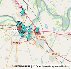 Mappa Via Del Commercio, 29122 Piacenza PC, Italia (3.20625)