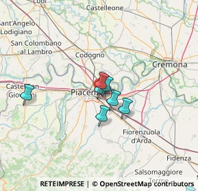 Mappa Via Del Commercio, 29122 Piacenza PC, Italia (20.56182)