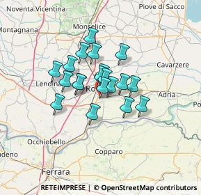 Mappa Viale dell'Artigianato, 45100 Borsea RO, Italia (8.99)