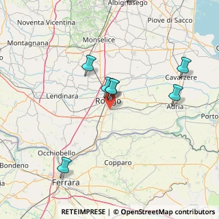 Mappa Viale dell'Artigianato, 45100 Borsea RO, Italia (34.5755)