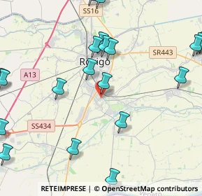 Mappa Viale dell'Artigianato, 45100 Borsea RO, Italia (5.5805)