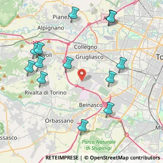 Mappa Strada Undicesima, 10098 Rivoli TO (4.97923)