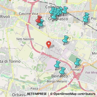 Mappa Strada Undicesima, 10098 Rivoli TO (2.72714)