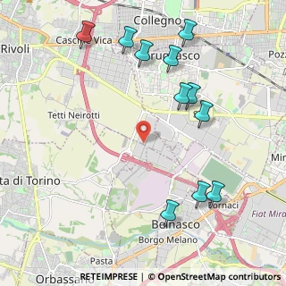 Mappa Strada Undicesima, 10098 Rivoli TO (2.41818)