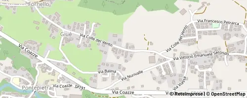 Mappa Giaveno