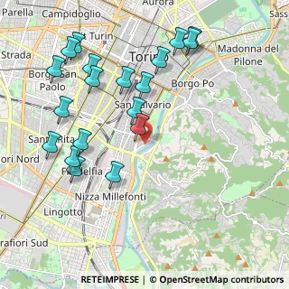 Mappa Corso Galileo Galilei, 10126 Torino TO, Italia (2.29895)
