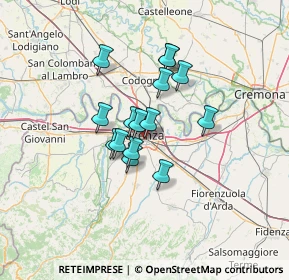 Mappa Via Trento, 29122 Piacenza PC, Italia (9.33733)