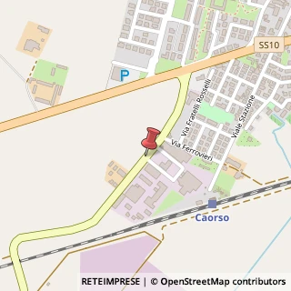 Mappa Via Eugenio Montale, 2, 29012 Caorso, Piacenza (Emilia Romagna)