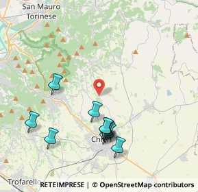 Mappa SP 116, 10020 Chieri TO (4.07)