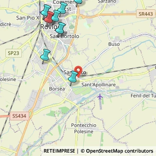 Mappa 45100 La Coltra RO, Italia (2.94182)