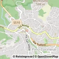 Map Pino Torinese