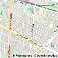 Mapa Torino