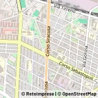 Mapa Torino