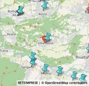 Mappa Via Cravotto, 10090 Villarbasse TO, Italia (3.6495)