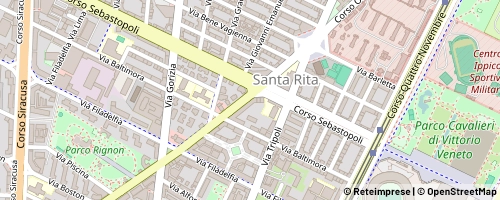 Mappa Turín