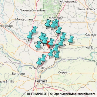 Mappa Via Gognano, 45023 Costa di Rovigo RO, Italia (10.3285)