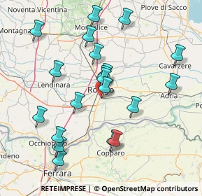 Mappa Viale Primo Maggio, 45100 Rovigo RO, Italia (15.821)