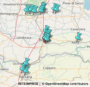 Mappa Viale Primo Maggio, 45100 Rovigo RO, Italia (15.25684)