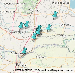Mappa Viale Primo Maggio, 45100 Rovigo RO, Italia (8.29727)