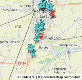 Mappa Viale Primo Maggio, 45100 Rovigo RO, Italia (2.0085)