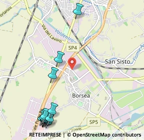 Mappa Viale Primo Maggio, 45100 Rovigo RO, Italia (1.49)