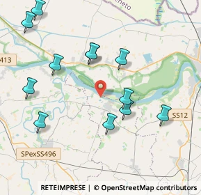 Mappa Str. Sabbioncello, 46020 Quingentole MN, Italia (4.28583)