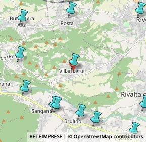 Mappa Vicolo Pila, 10090 Villarbasse TO, Italia (3.11923)