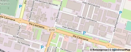 Mappa Piacenza