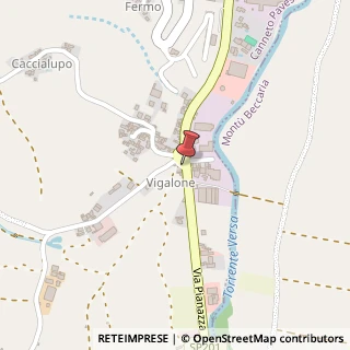 Mappa Frazione Vigalone, 34, 27044 Canneto Pavese, Pavia (Lombardia)