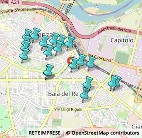 Mappa Via Alessandro Bolzoni, 29122 Piacenza PC, Italia (0.8755)