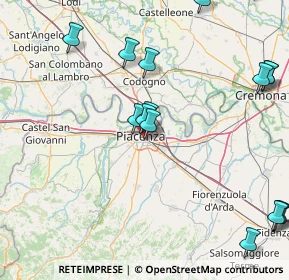 Mappa Via Alessandro Bolzoni, 29122 Piacenza PC, Italia (24.005)