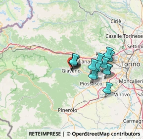 Mappa Piazza Colombatti, 10094 Giaveno TO, Italia (9.76467)