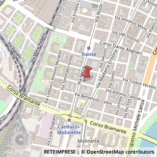 Mappa Via Antonio Canova, 17/e, 10126 Torino, Torino (Piemonte)
