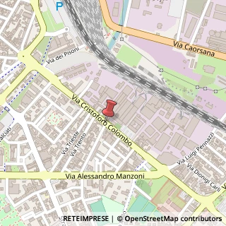 Mappa Via colombo cristoforo 91, 29100 Piacenza, Piacenza (Emilia Romagna)