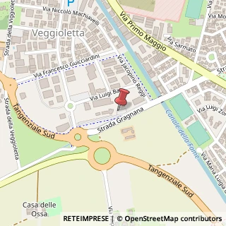Mappa Strada Gragnana, 17m, 29121 Piacenza, Piacenza (Emilia Romagna)