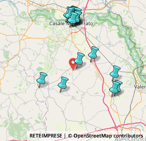 Mappa SP 67, 15030 San Maurizio , Italia (8.758)