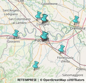 Mappa Piazzale Velleia, 29122 Piacenza PC, Italia (12.73909)