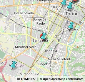 Mappa Via Raffaele Cadorna, 10136 Torino TO, Italia (3.72727)