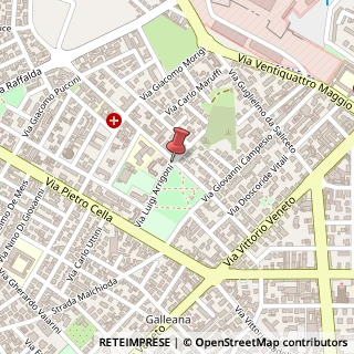 Mappa Via Luigi Arrigoni, 1, 29121 Piacenza, Piacenza (Emilia Romagna)