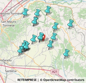 Mappa 10020 Mombello di Torino TO, Italia (6.986)