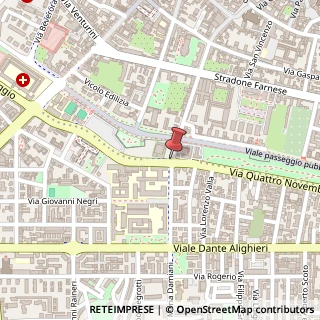 Mappa Via alberici fratelli, 29100 Piacenza, Piacenza (Emilia Romagna)