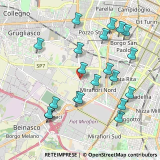 Mappa 10095 Gerbido TO, Italia (2.2625)