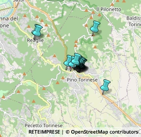 Mappa SR10, 10025 Pino torinese TO, Italia (0.761)