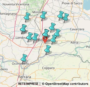 Mappa Viale delle Industrie, 45100 Rovigo RO, Italia (12.28933)