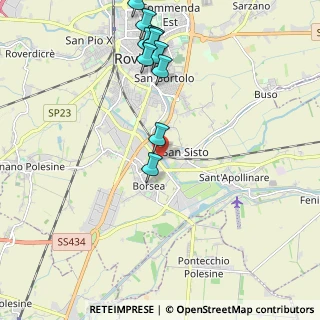 Mappa Viale delle Industrie, 45100 Rovigo RO, Italia (2.35455)
